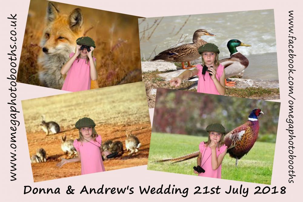 Donna & Andrew's Wedding | View more photos from the event at gallery.omegaphotobooths.co.uk/u/Omega-Photobooths/Donna-Andrews-Wedding